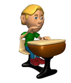 Boy at Desk